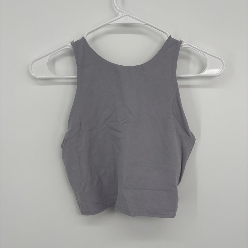 Athleta Purple Lavender Sports Bra Racerback Size Small Athletic Gym Workout